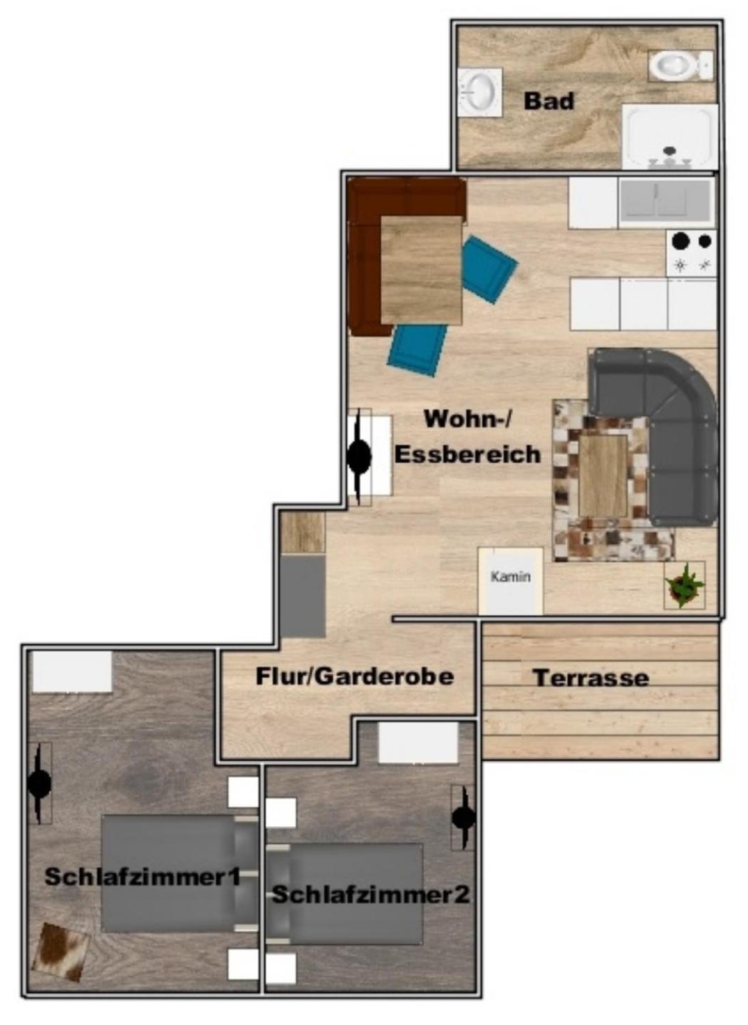 Appartementhaus Zraunig فلاتاش الغرفة الصورة